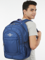 0–30L | Laptop Backpack | Triple Compartment with Front Quick-Access Pocket | Padded Back & Straps | Side Bottle Holder | Unisex School/Office Bag | Color: Royal Blue